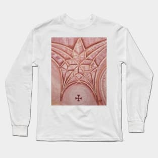 Cloister domes. Jeronimos Monastery Long Sleeve T-Shirt